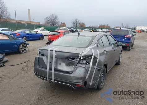 2024 Nissan Versa 1.6 S из США, поврежденный, VIN 3N1CN8DV3RL846435